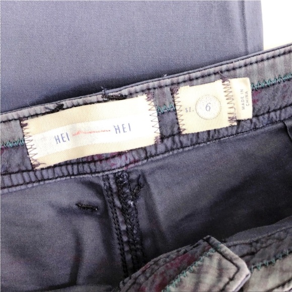 Anthropologie Hei Hei Alastair Blue Pants — Size 6 — EUC — - Picture 7 of 7